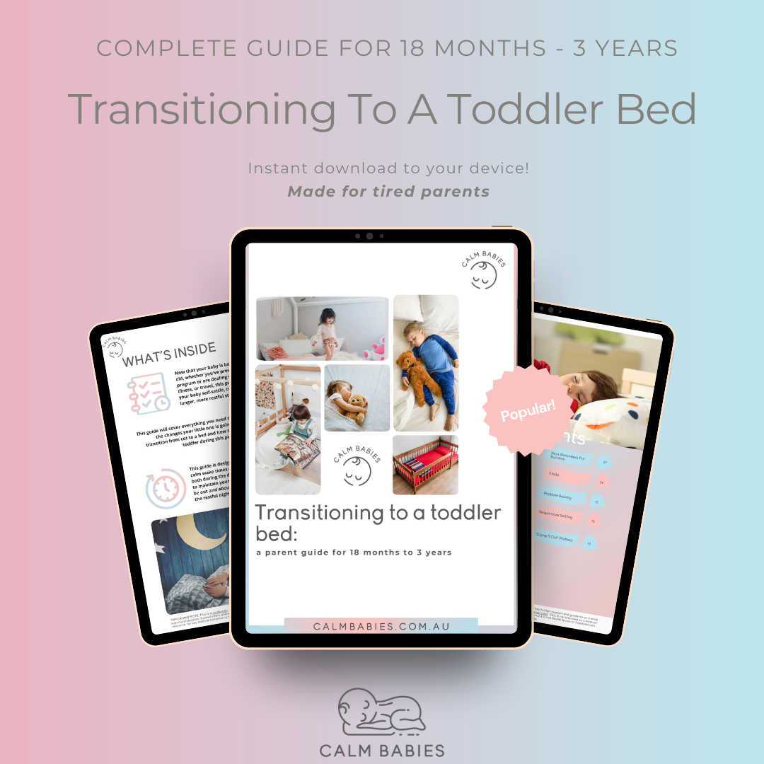 Transitioning your toddler to a bed
