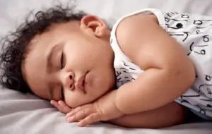 a baby sleeping peacefully - calm babies