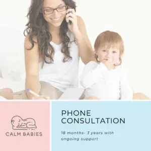 Phone Consultations (18 Months-3 Years)
